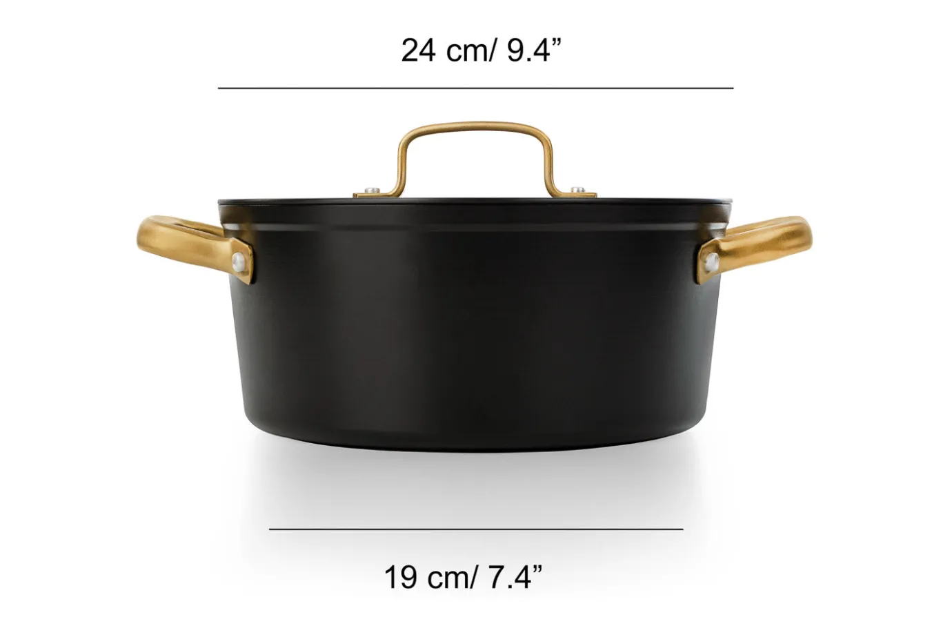 ARCOS Sets De Sartenes Y Cacerolas|Packs Exclusivos Online|Batería Completa serie Samoa Iconic Negro