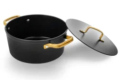 ARCOS Sets De Sartenes Y Cacerolas|Packs Exclusivos Online|Batería Completa serie Samoa Iconic Negro