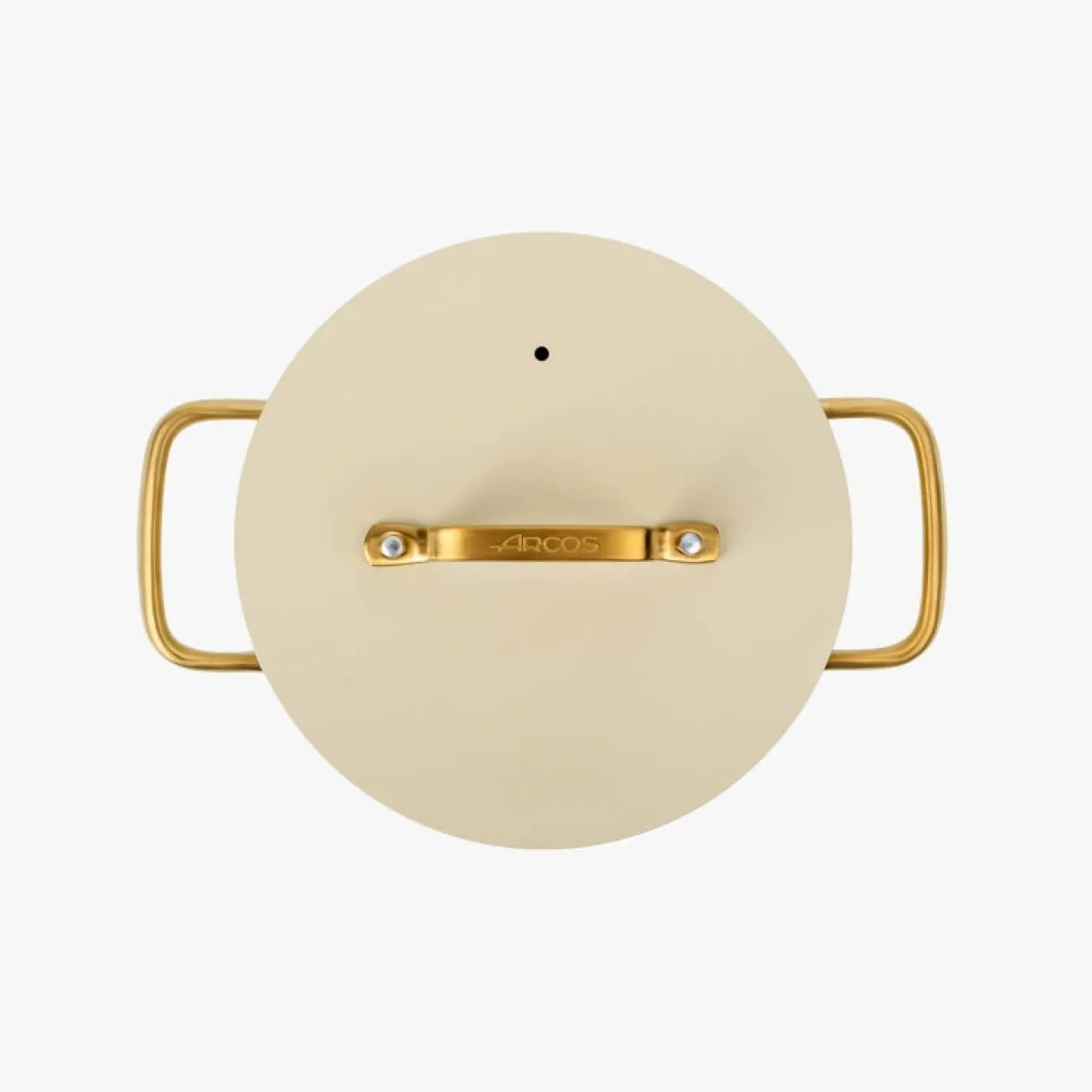 ARCOS Cacerolas|Cacerola Antiadherente Cerámico Serie Samoa Iconic Beige 20 Cm