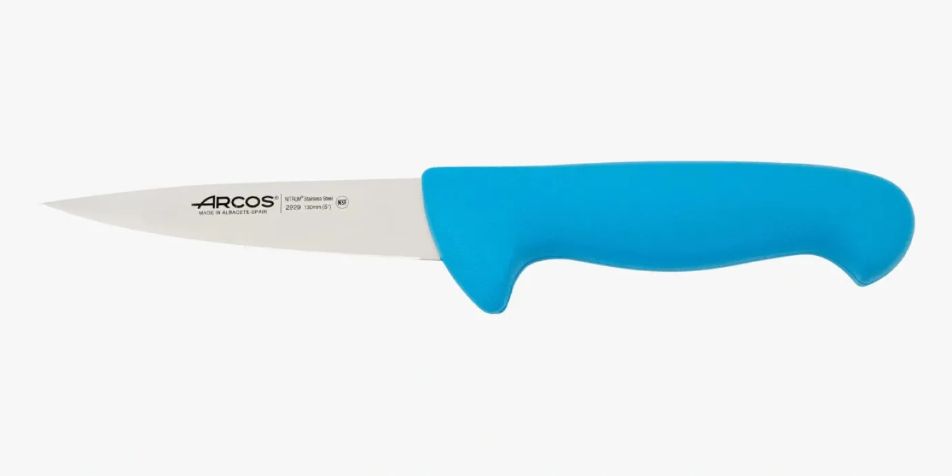 ARCOS Cuchillos Para Carne|Carniceros|Cuchillo Carnicero color azul Serie 2900 130 mm