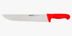 ARCOS Carniceros|Cuchillo Carnicero Color rojo Serie 2900 300 mm