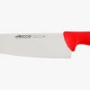 ARCOS Cocineros|Cuchillo Cocinero color rojo Serie 2900 250 mm