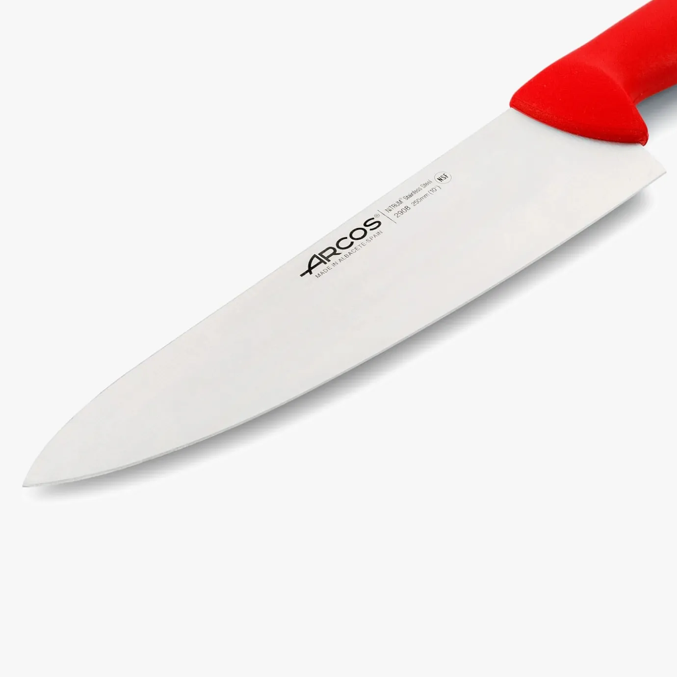 ARCOS Cocineros|Cuchillo Cocinero color rojo Serie 2900 250 mm