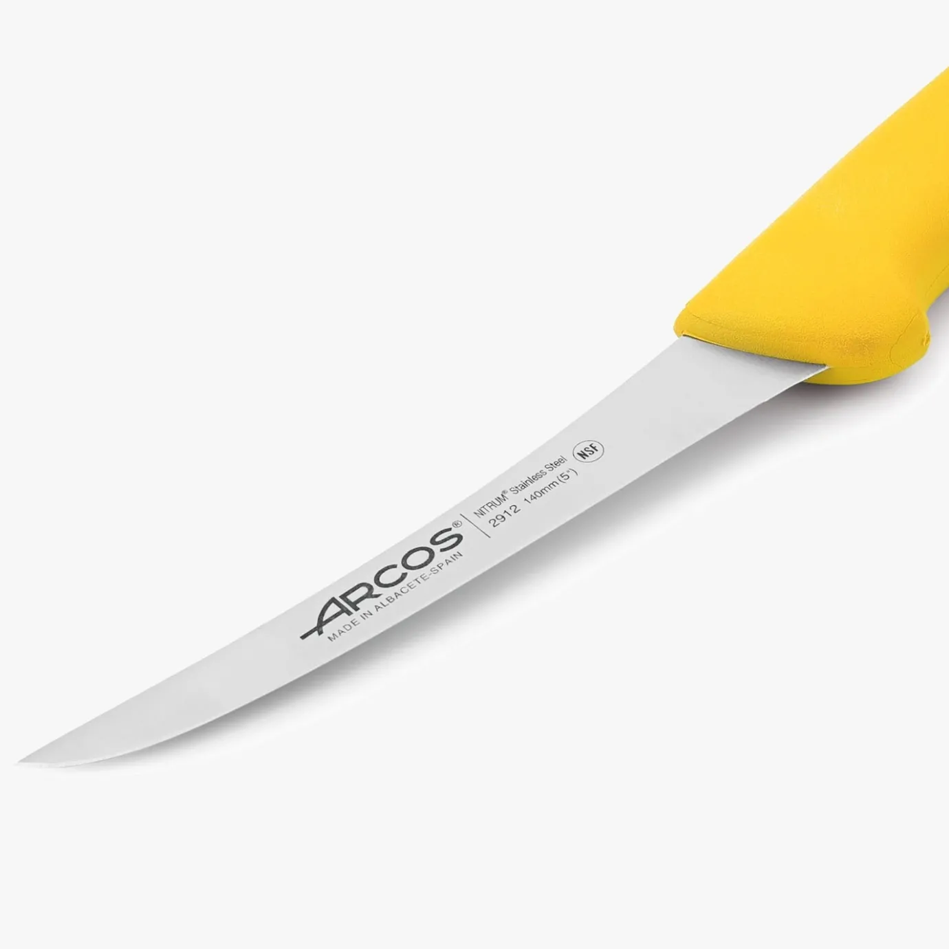 ARCOS Cuchillos Para Carne|Deshuesadores|Cuchillo Deshuesador color amarillo Serie 2900 140 mm