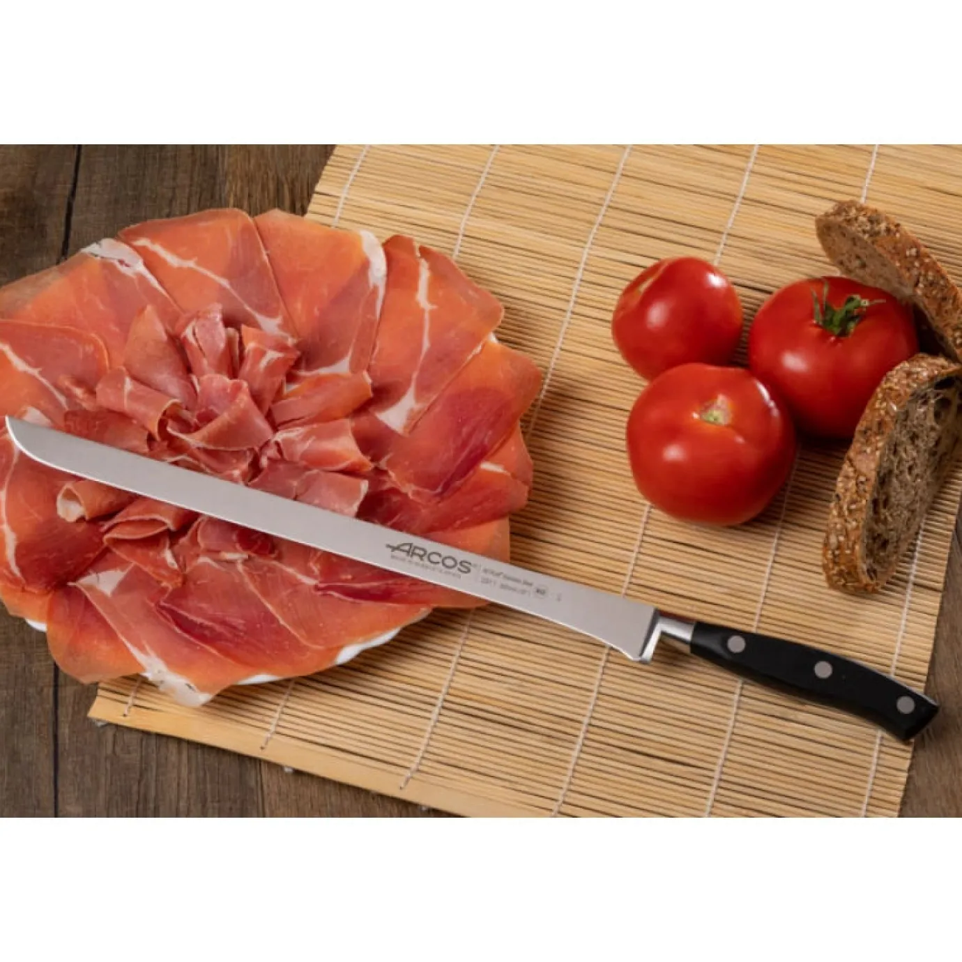ARCOS Cuchillos Para Carne|Jamoneros|Cuchillo Jamonero Serie Riviera 300 mm