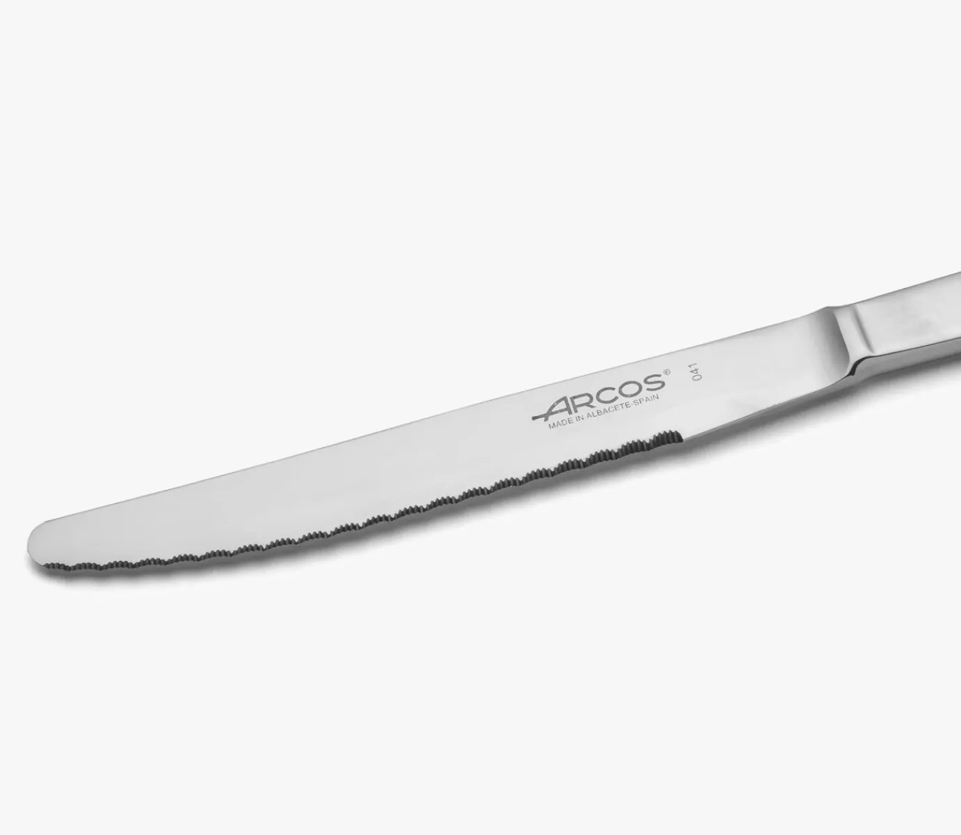 ARCOS Cuchillos Para Mesa|Cuchillo Mesa Monoblock Filo con Sierra