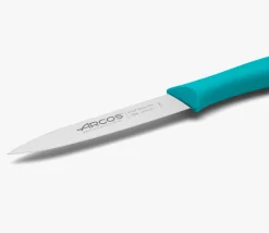 ARCOS Mondadores|Cuchillo Mondador Color Turquesa Serie Nova 100 mm