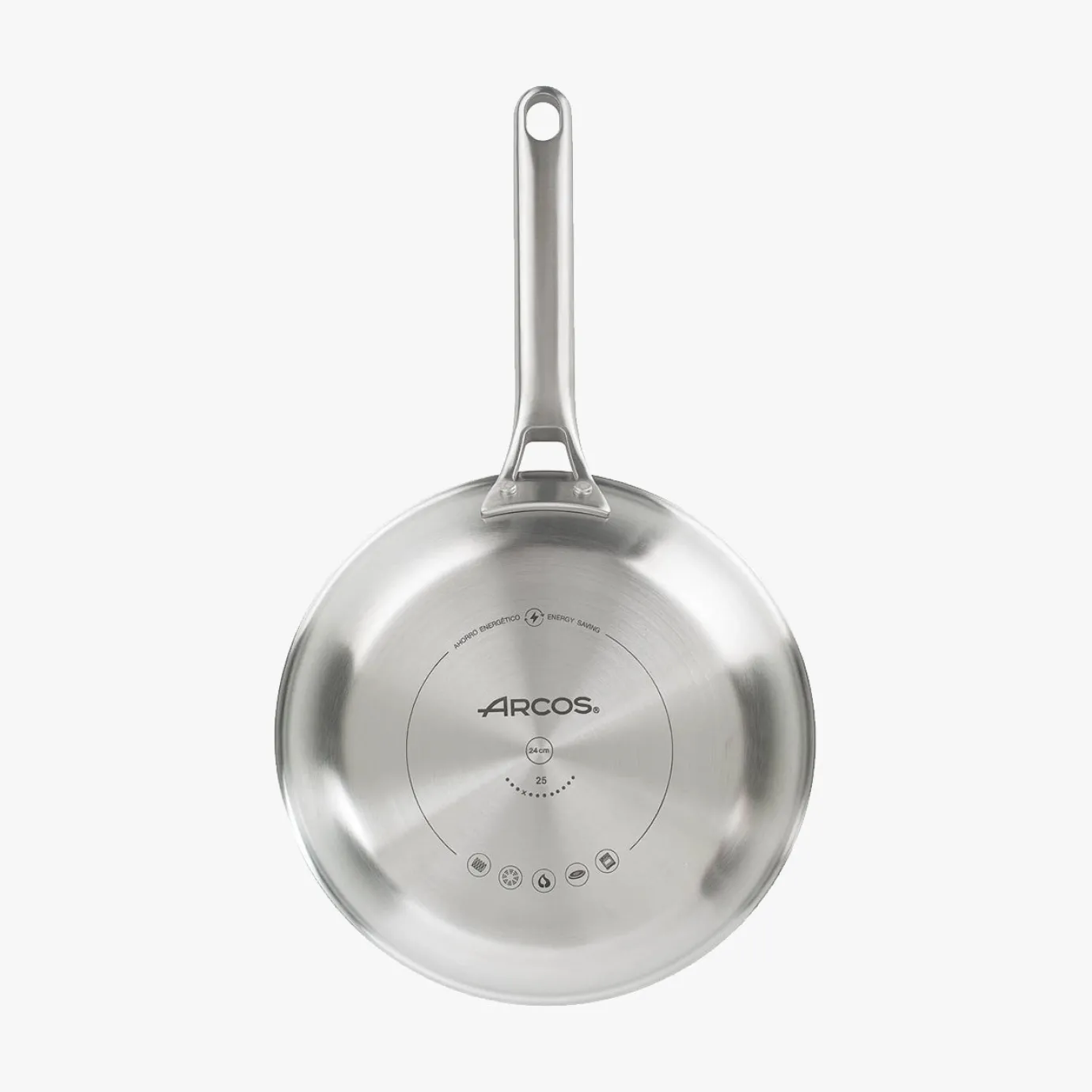 ARCOS Sartenes|Sartén Acero Inoxidable Serie Samoa Inox 24 cm