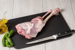 ARCOS Cuchillos Para Carne|Set Jamonero Serie Manhattan, tabla y pinzas jamón