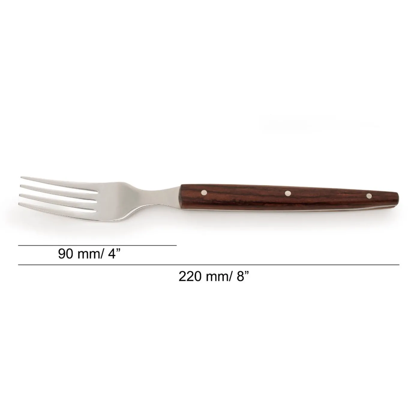 ARCOS Packs Exclusivos Online|Set Origin Madera de Palisandro 2x Tenedores y 2x Cuchillos