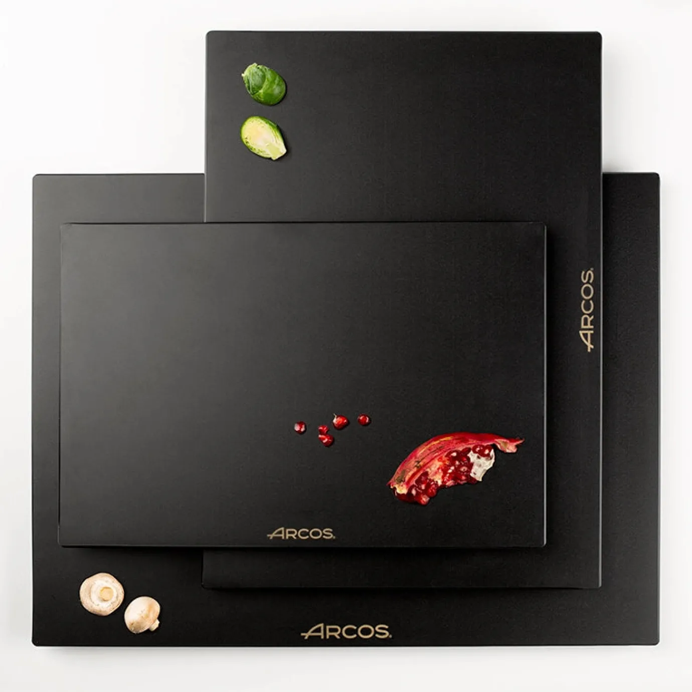 ARCOS Tablas|Tabla de corte negra 250x350x15 mm